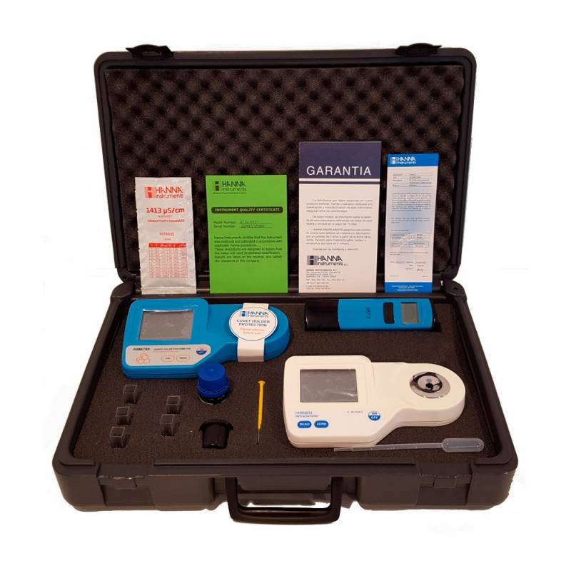 Honey instruments Carrying Case Hanna® Honey analysis Honey instruments Carrying Case Hanna® Honey analysis