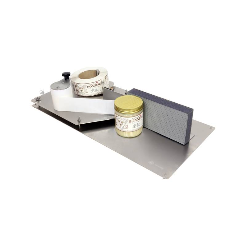 Manual label dispenser Swienty Honey filling machines Manual label dispenser Swienty Honey filling machines