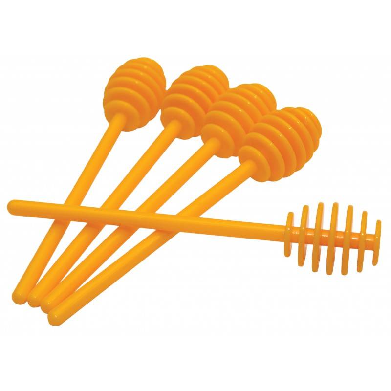 Plastic honey spoon Decoration