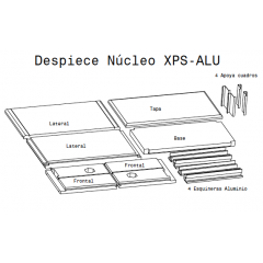 Cassettino ACTUARIO Langstroth 3+3