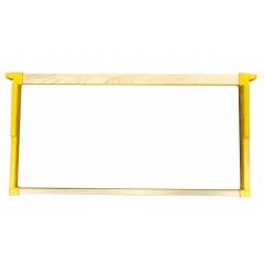 Langstroth frame with plastic end bars Plastic beehives and frames