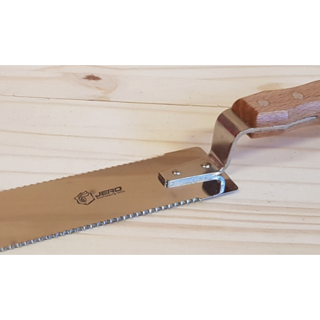 Couteau à désoperculer cotés dentelés 24cm JERO Couteaux et Herses