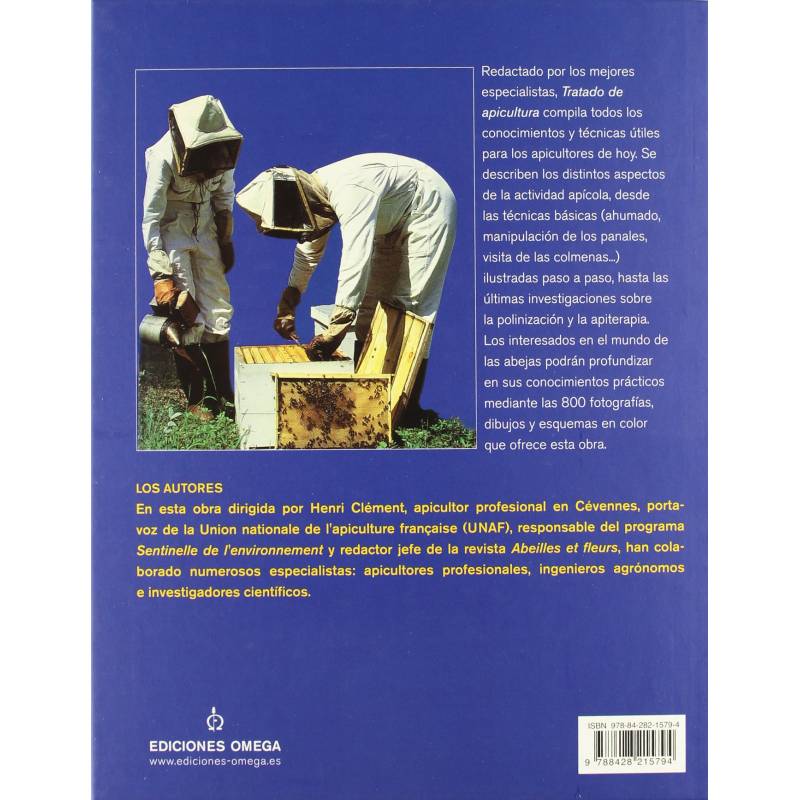 Livre Traité sur l'apiculture en espagnol Livres d'apiculture