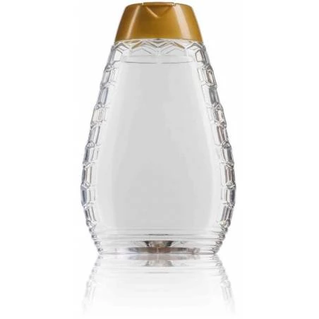 Frasco de mel anti-gotejamento 500g
