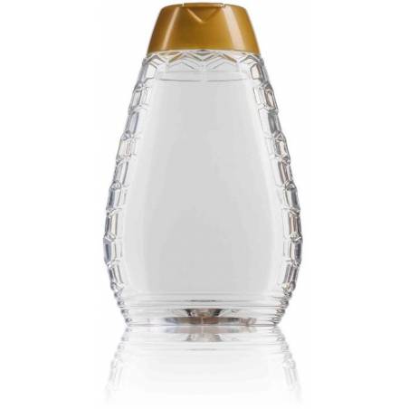 Squeeze Honey bottle PET 500g Plastic packaging