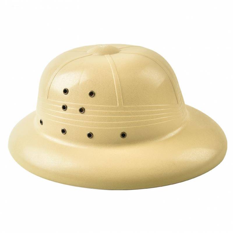 Capacete colonial para apicultor em plástico