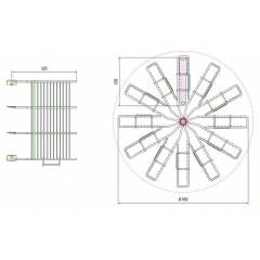 Extrator radial KIWI® Lang 12c