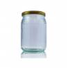 Frasco de vidro de mel de 212 ml com células