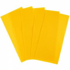 Carton de feuilles de cire gaufrée de 5kg Cire