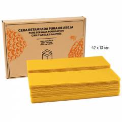 Carton de feuilles de cire gaufrée de 5kg Cire