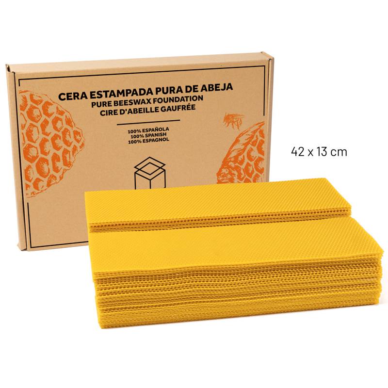 Láminas de cera de abeja (individuales) Ceras