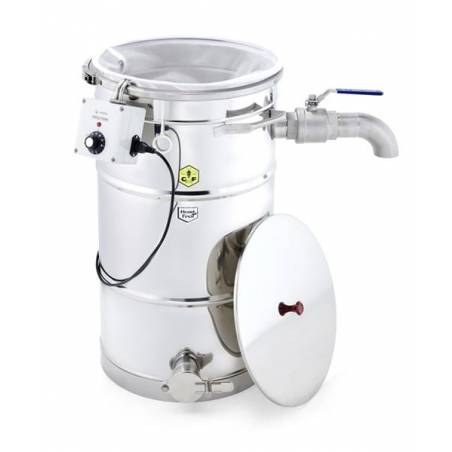 Heated Strainer tank 125kg Honey Strainers