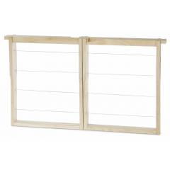 Quadro de duas metades Dadant US