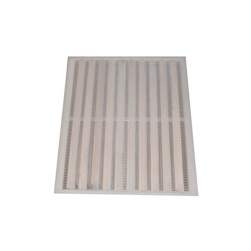 Grelha plastica propolis 510x423 branca Grelha plastica propolis 510x423 branca