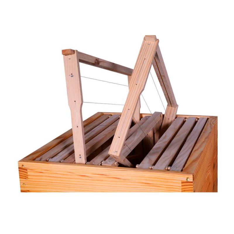 Fundgruben-Beute Dadant US (fest) OHNE ZARGE (nur Brutraumzarge)