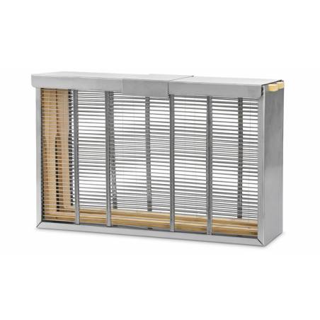 Cage à 2 cadres Langstroth avec grille à reine Grilles à reines