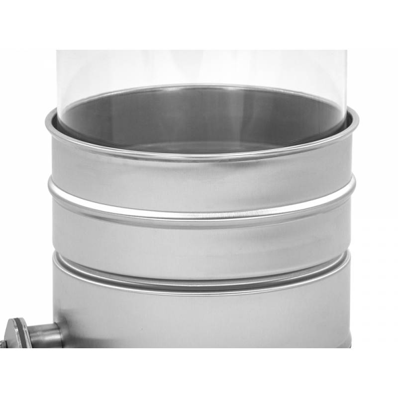 Bidão transparente com fundo aquecido 40kg