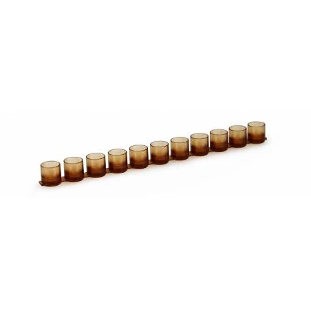 Barrette de 11 cupules plastique Nicot Elevage des reines