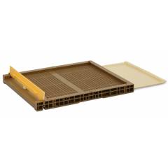 Plastic bottom board ventilated NICOT® for Dadant Blatt hives Plastic beehives and frames