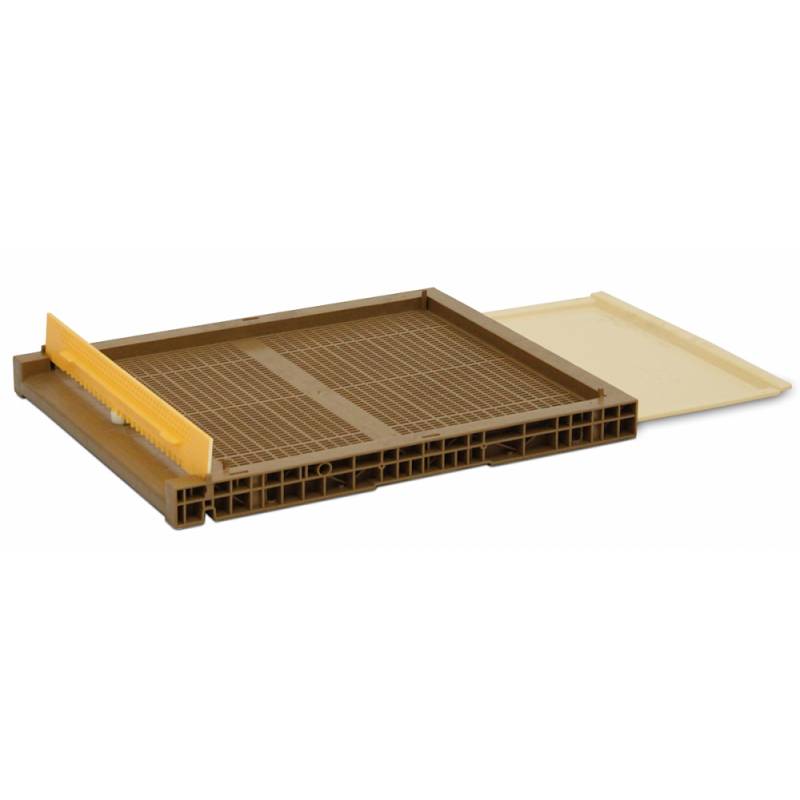 Plastic bottom board ventilated NICOT® for Dadant Blatt hives Plastic beehives and frames