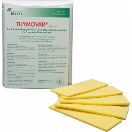 Thymovar Varroa treatments