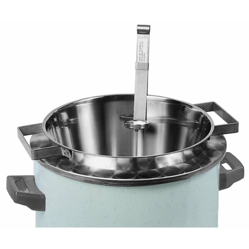 Crisol para cera inox Fundidores de cera