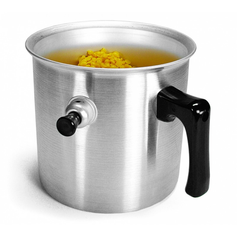 Panela inox para derreter cera 1,9l