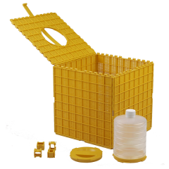 MULTIBOX plastic box for bee packages NUC HIVES