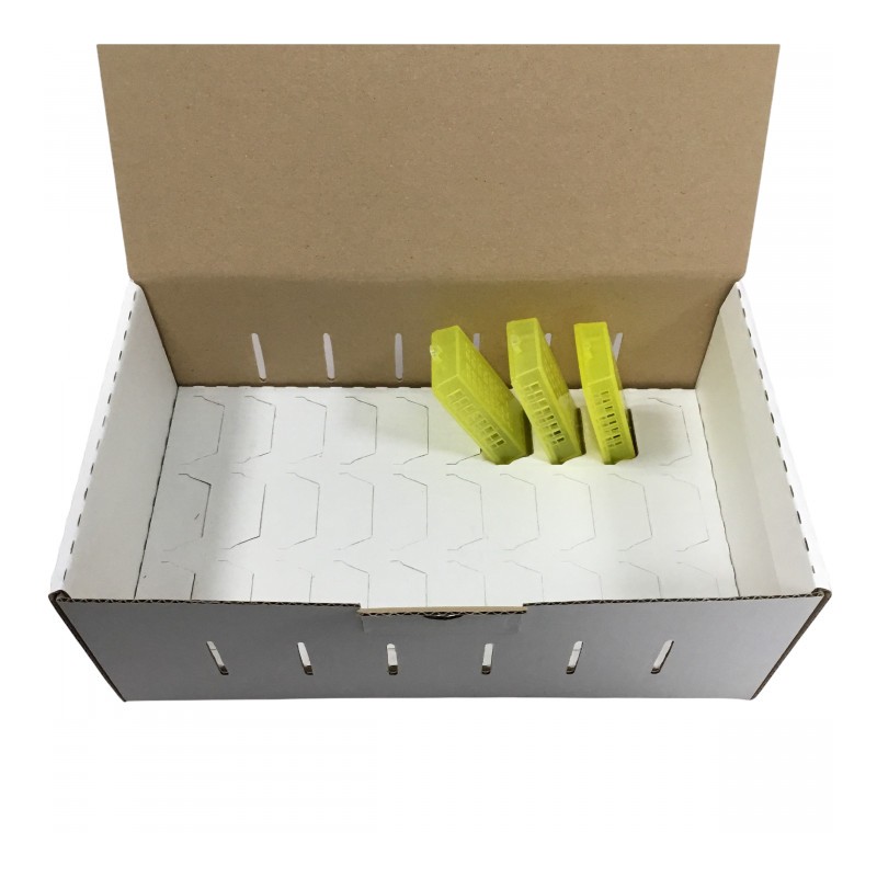 Queen shipper cardboard box (up to 30 cages) Queen rearing