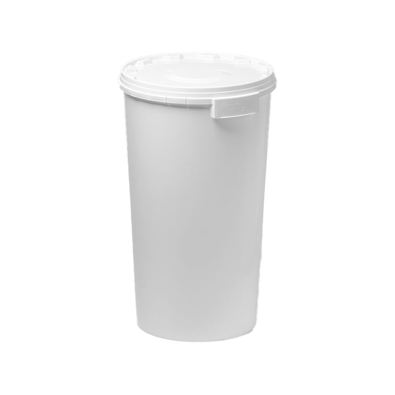 60L bucket with lid (80kg of honey) Plastic packaging