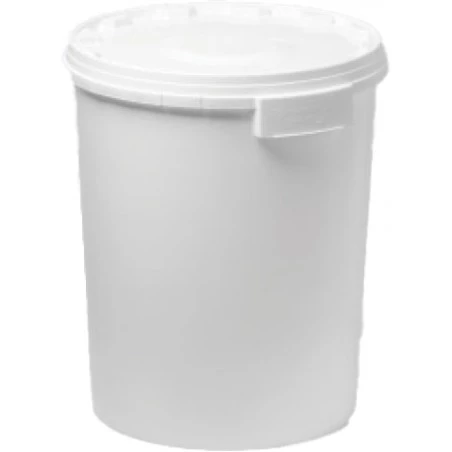 Seau de 46L avec couvercle (62kg de miel) Pots en plastique