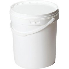 21 liter pail bucket with lid (28kg of honey) Plastic packaging