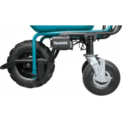 Makita® Brushless Cordless Power‑Assisted Flat Dolly Kit Transport of beehives and drums