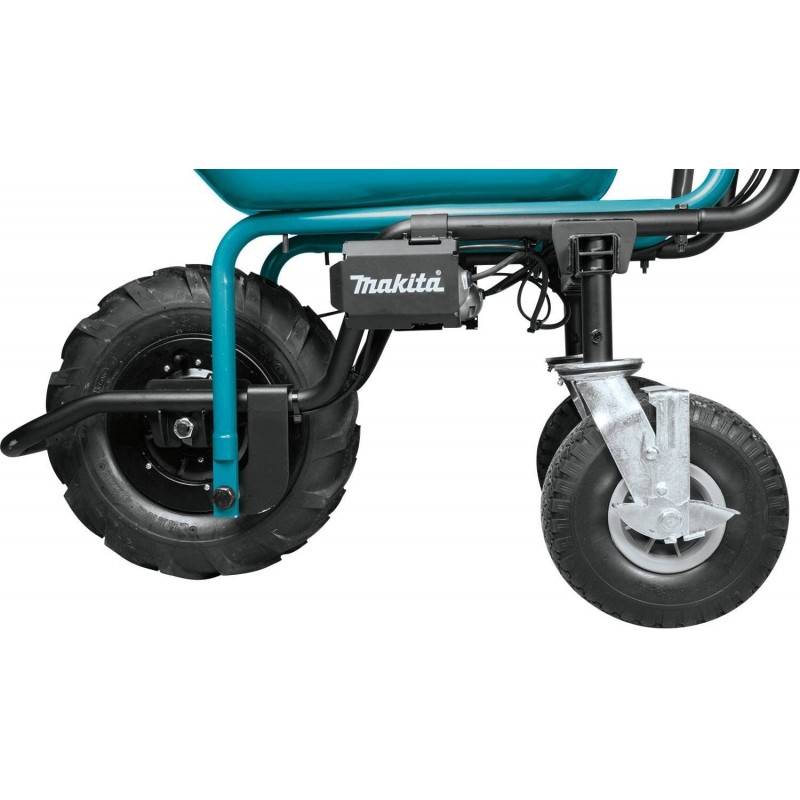 Makita® Brushless Cordless Power‑Assisted Flat Dolly Kit Transport of beehives and drums