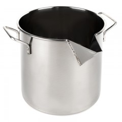 Spares2go Set Da 2 Secchi In Acciaio Inox Con Coperchio - 12 Litri, Perfetti Per Barbecue E Ghiaccio