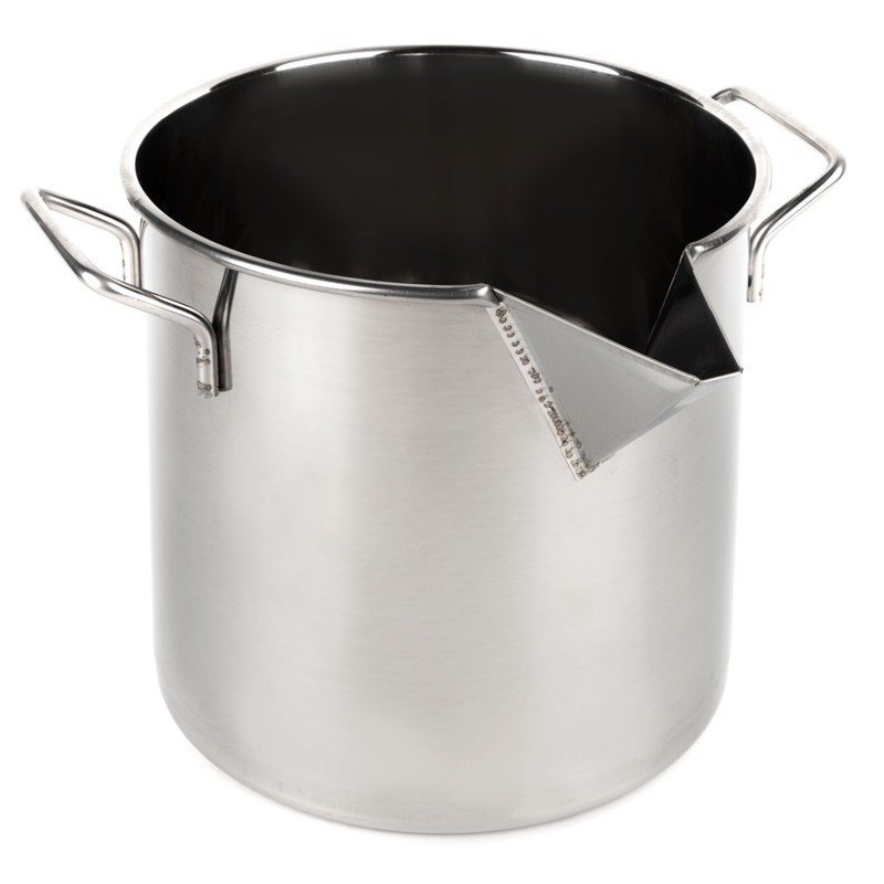ProSelect Edelstahl-Eimer Mit Flacher Seite – 15,2 Cm / 2 Quart – Für Zäune, Käfige & Zwinger – Rostfrei, Stabil