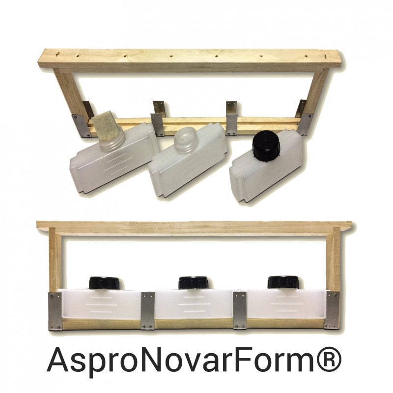Cadre diffuseur acide formique Aspro-Novar-Form® Accessoires de désinfection des ruches