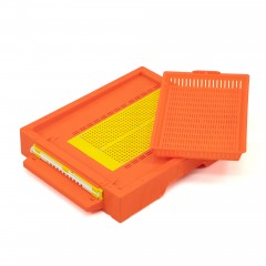 Fond plastique avec trappe à pollen Ruches plastiques