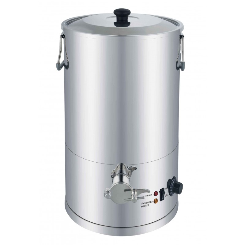 RuBee® Heated stainless steel honey tank 50kg Honey tanks