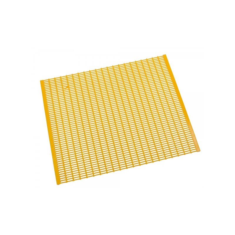 Kunststoff Rundgitter gelb Layens 370x510mmm