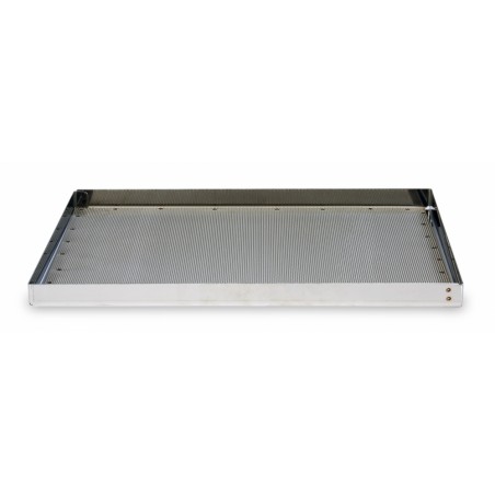 LWZko Set di 4 Setaccio per Polline, Setacci per Farina, Setaccio Setaccio Utensili, Design Impilabile, Setaccio per Farina per Cottura al Forno, Vassoio di Rifinitura Leggero con Rete (Blu