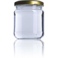 Glass Jar B212 (1/4kg honey) Honey Crystal Jars