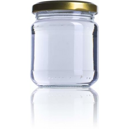 Glass Jar B212 (1/4kg honey) Honey Crystal Jars