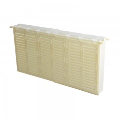 Plastic excluder cage for 1 frame Queen rearing