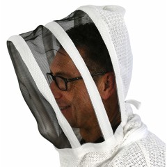 Vented suit with fencing veil CLOTHING