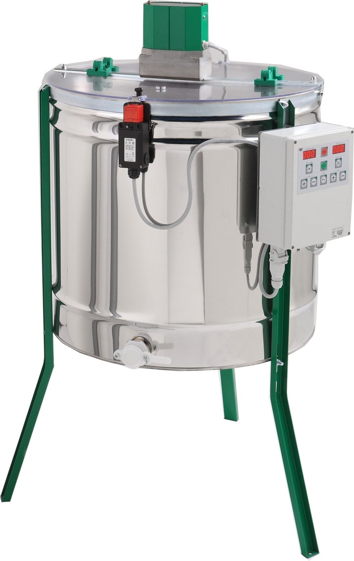 Extracteur miel 4 cadres automatique avec paniers auto-réversibles