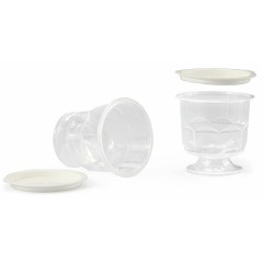 Coupe en plastique pour miel 30g NICOT® Pots en plastique