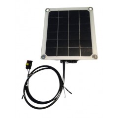 Elettronica con pannello solare per arpe 10w