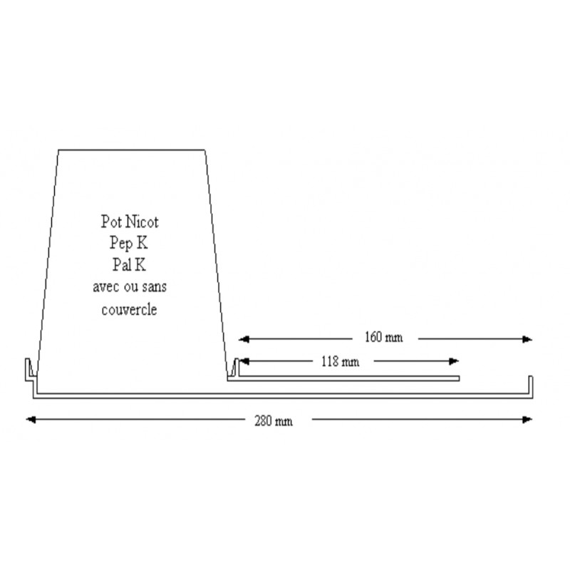 Entrance feeder NICOT Feeders