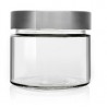 Glass Jar High Mouth 212ml Honey Crystal Jars
